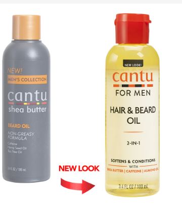 CANTU MEN'S Shea Butter Beard Oil (3.5oz), Sareya beauty Supply store